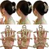 Alloy Womens Back-of-Head Grabber Large High-End Hair Claw Clip Summer 2026 Shark Clip Headpiece Japan and Korean Style