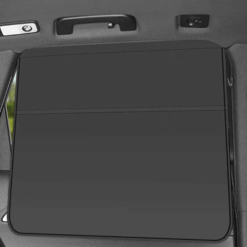 Car Side Window Blackout Curtain: Sun Shade & Heat Insulation with Suction Cup