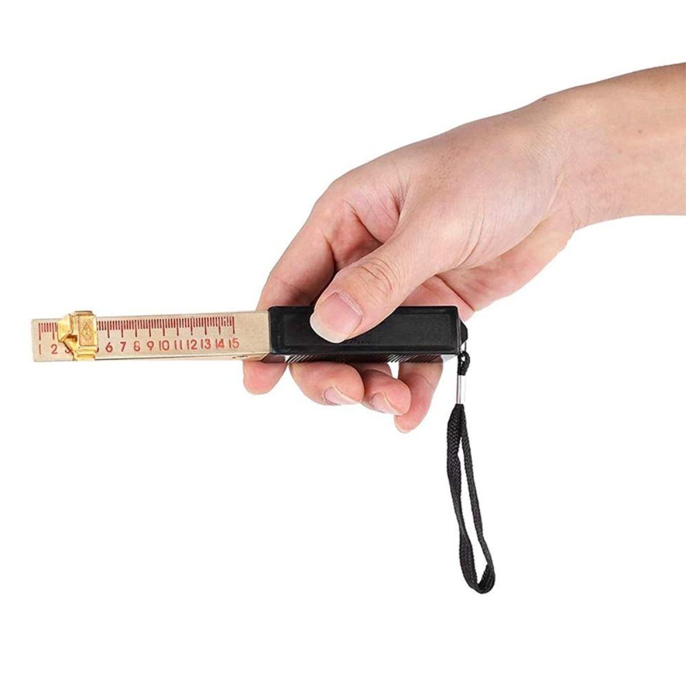 Gauge Thickness Gauge Engineering Ruler Wedge Shaped Vernier Gap Gauge Feeler Gauge Wedge Feeler