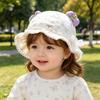 Sun Protective Sun Hat Thin Bucket Hat Princess Style Baby Cap  Girl