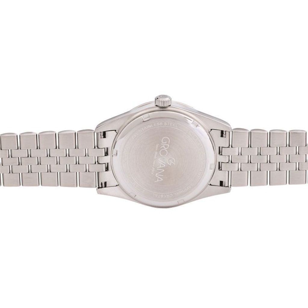 Grovana Kensington Royal Stainless Steel Anthracite Dial Quartz 1542.1137 Men's Watch