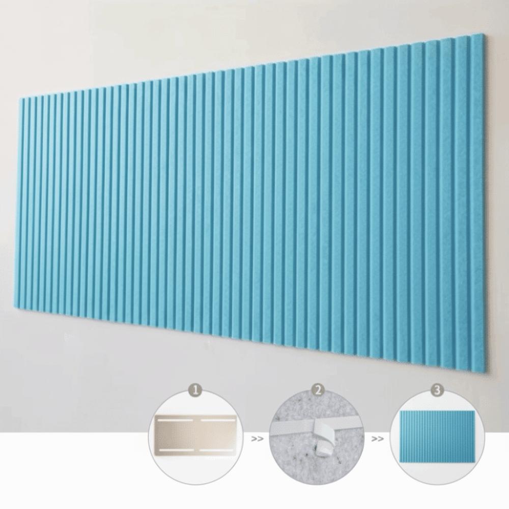 Lightweight DIY Felt Wall Stickers No Drill 40x60cm Photo Display Board Self-Adhesive Felt Bulletin Board Gallery Wall
