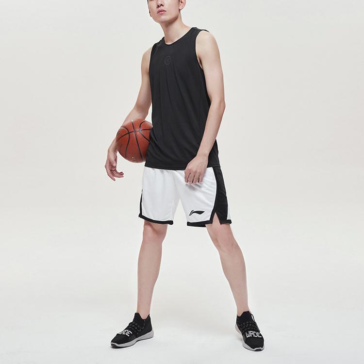 Li Ning Wade Series Breathable Sports Basketball Vest Men Vests Black AVSP085-1