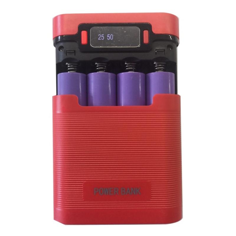 4 Slot 18650 Mobile Battery Removable Battery Compartment Not Welding Required Various Device Charging Solution