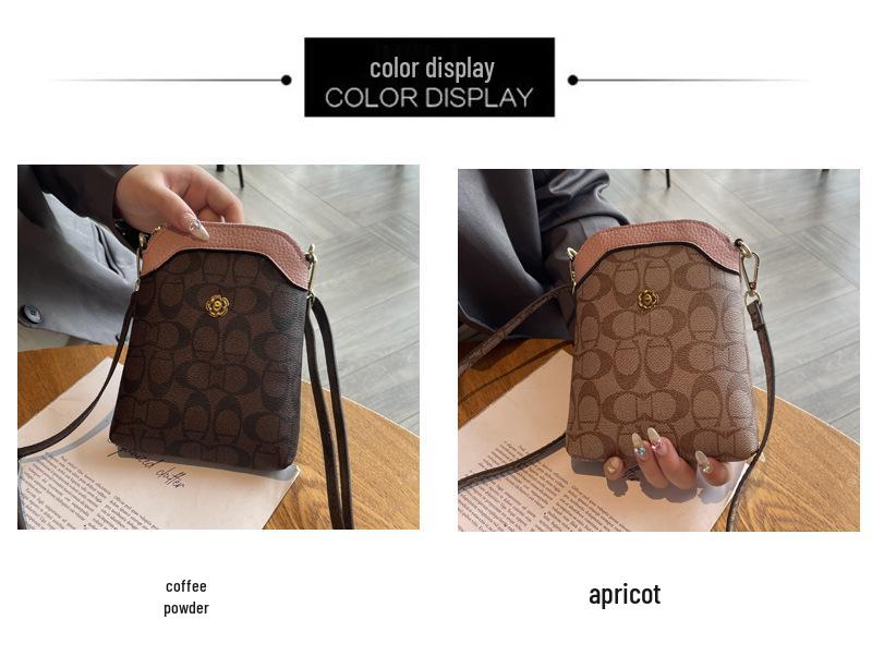 Trendy 2024 Mini Crossbody Phone Bag: Lightweight, High-End Summer Accessory for Women