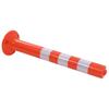 Vidaxl Słupki Drogowe Z Plastiku, 5 Szt., 75 Cm
