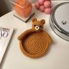 Table Protection Duck Crochet Coasters Heat-resistant Turtle Shaped Drinks Placemat  Kitchen