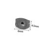 100-200 Stück 4,5x6mm Edelstahl Schmetterling Ohrring Sicherheitsverschluss Metall Ohrstecker Für Schmuckherstellung DIY Ohrring Zubehör