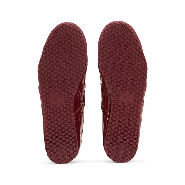 ONITSUKA TIGER MEXICO 66 Abrasion Resistant Low Top Casual Shoes Unisex Burgundy Sneakers 1183C527-600