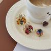 Cute Enamel Insect Rings Colorful Sparkling Rhinestone Ladybug Beetle Ring Punk Y2K Jewelry Gift For Women