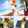 Sun Hat Widen  Brim Sun Protection Solid Color Summer Outdoor Fashion Ladies Big Brimmed Straw Hat Women Accessories