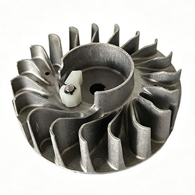 MS231C Parts Chainsaw Flywheel For Chainsaw Repair Metal Construction Silver Finish OEM Specification Direct Fit