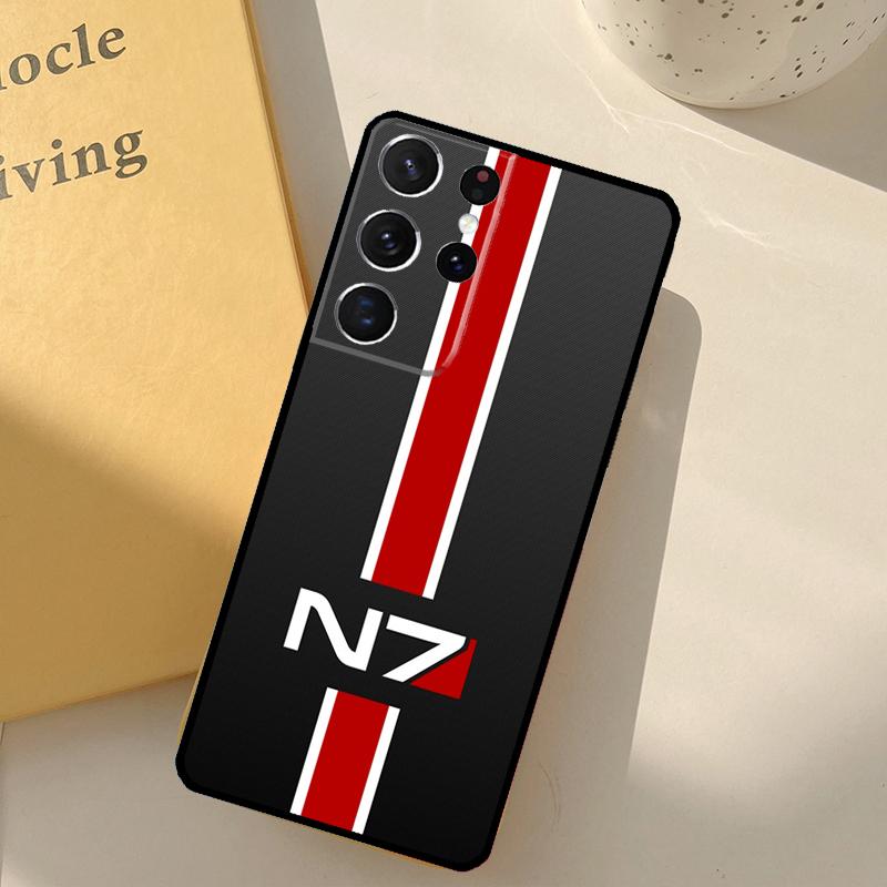 

N7 Mass Effect Phone Case For Samsung Galaxy S25 Ultra S20 S21 S22 S23 S24 S9 S10 Plus S25 FE Cover Shell Galaxy S22