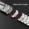 For Huawei WATCH 4Pro Mars Titanium Metal Watch Band 4PRO Titanium Alloy Silver Blue New Watch Chain Arc End Bracelet Watchband