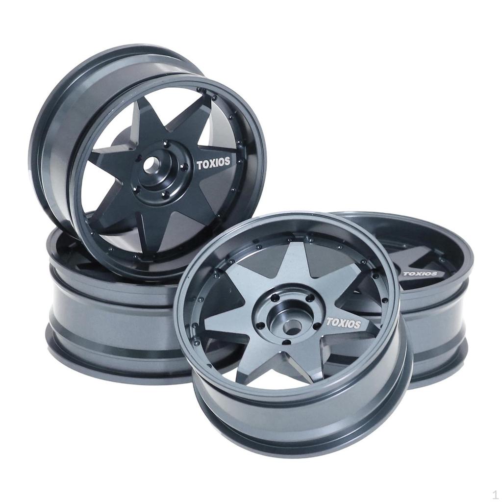 1/10 Scale RC Car Wheel Rims Accessories Replacement Modification Remote Controlled