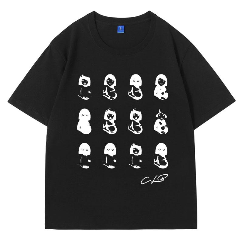 Rapper Drake Album Merch T Shirt Men's Clothing Harajuku Hip Hop T-shirt Summer High Quality Fashion Oversized Tees Streetwear