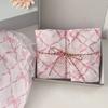 10Pcs Bow Gift Wrapping Paper Hand-Rubbed Paper Cotton Paper Bouquet Flower Wrapping Paper Festival Gift  Wrapping Paper