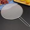 Multipurpose Kitchen Splash Guard Heat Resistant Lid For Cooking Frying Steaming With Easy Cleaning Design