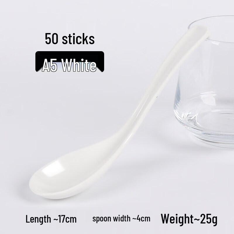 Commercial Melamine Long Handle Soup Spoon