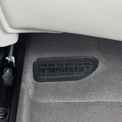 For ZEEKR 7X 2025+ Rear Air Conditioning Vent Cover Anti-Blocking Guard Stainless Steel Mask Interior Car Accessories