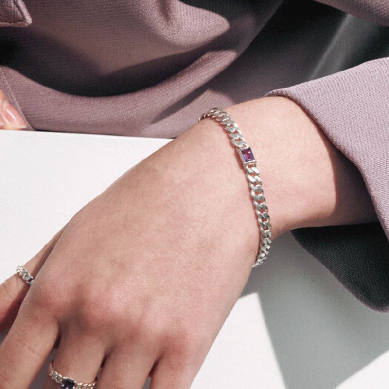 THE PART OF My Chain EM Stone_Bracelet(2colors)