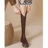 Fashion Boots Children But Knee High Boots Autumn and Winter New Thick Heel Thick Sole Heightening Knight Boots