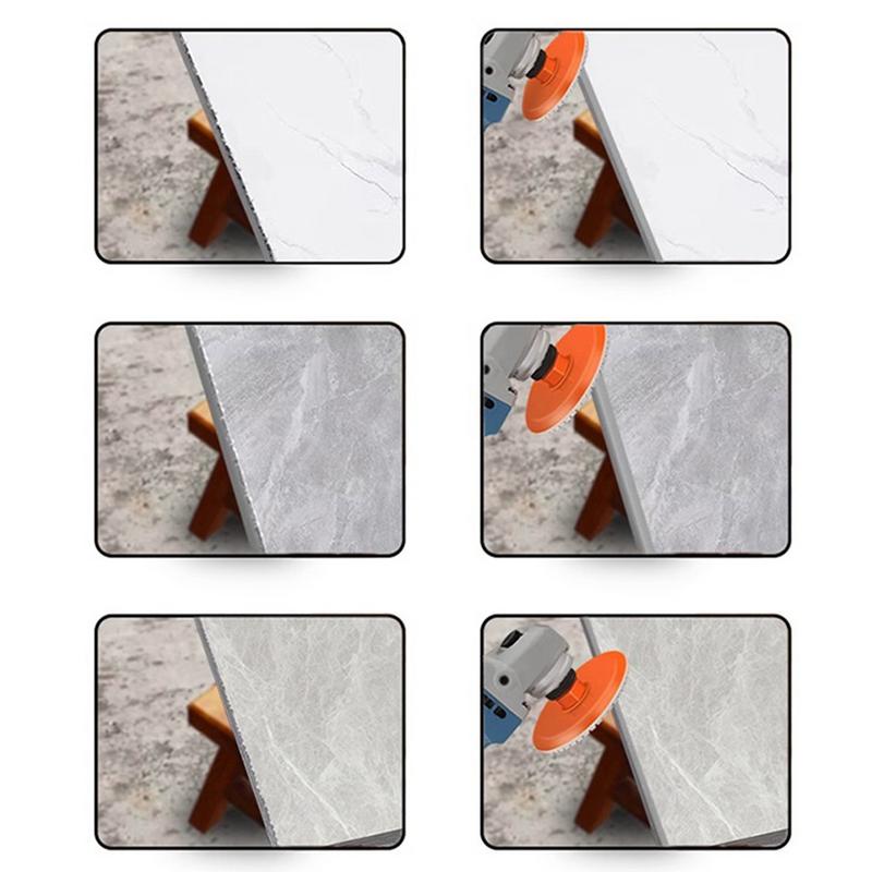 Granite Polishing Kit Concrete Efficient Polish Pad Kit Sanding Pads Granite Countertop Polish Quartz Polish Grit Pads Stone