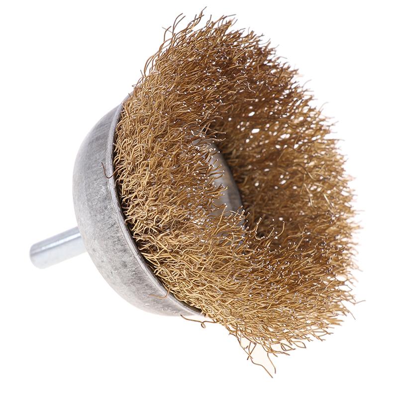 Купить Стальная проволочная колесная щетка для бурения Вращающийся ...