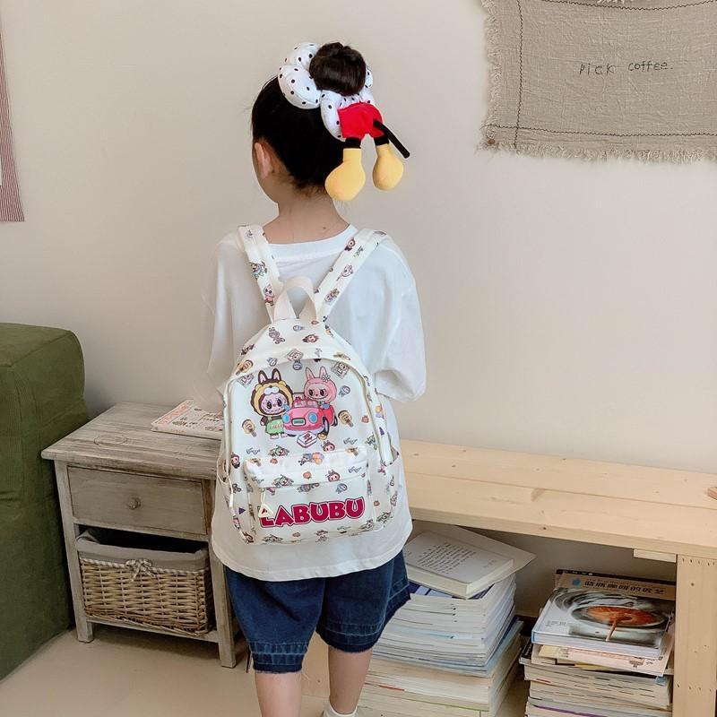Large Capacity Primary School Schoolbag Cartoon Animation Cute Printed Boys And Girls Backpack Children'S Backpack