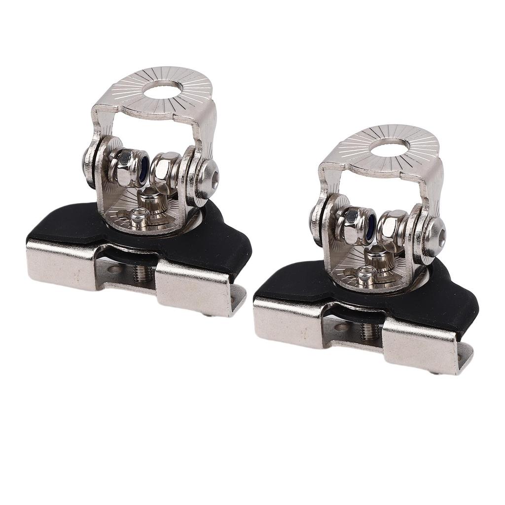 2 PCS Hood Led Light Bar Mounting Bracket Hood Work Light Pod Mount Clamp Holder for Car SUVs Trucks Dirt Bikes ATVs UTVs