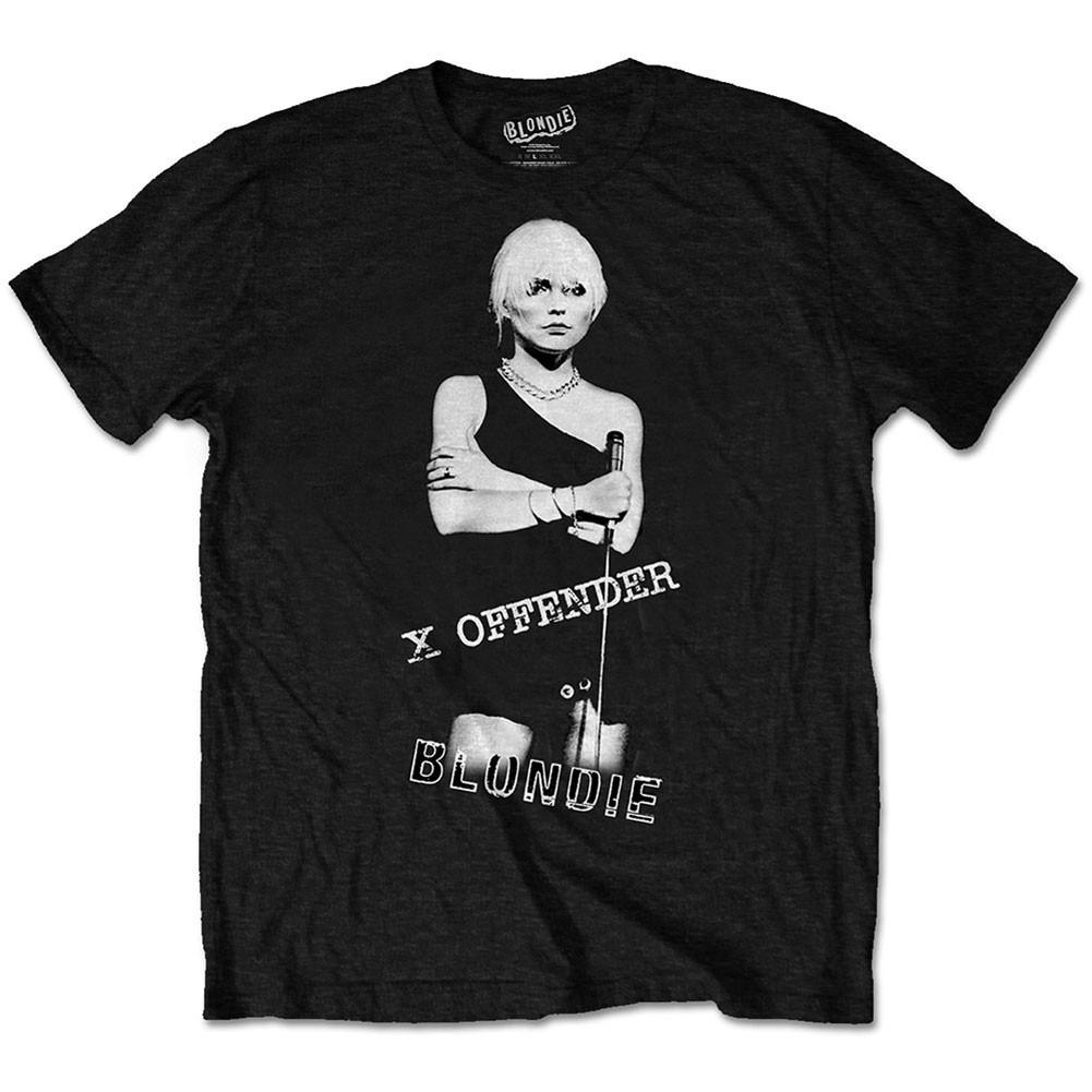 Men s Blondie X Offender T-shirt X-Large Black 2XL