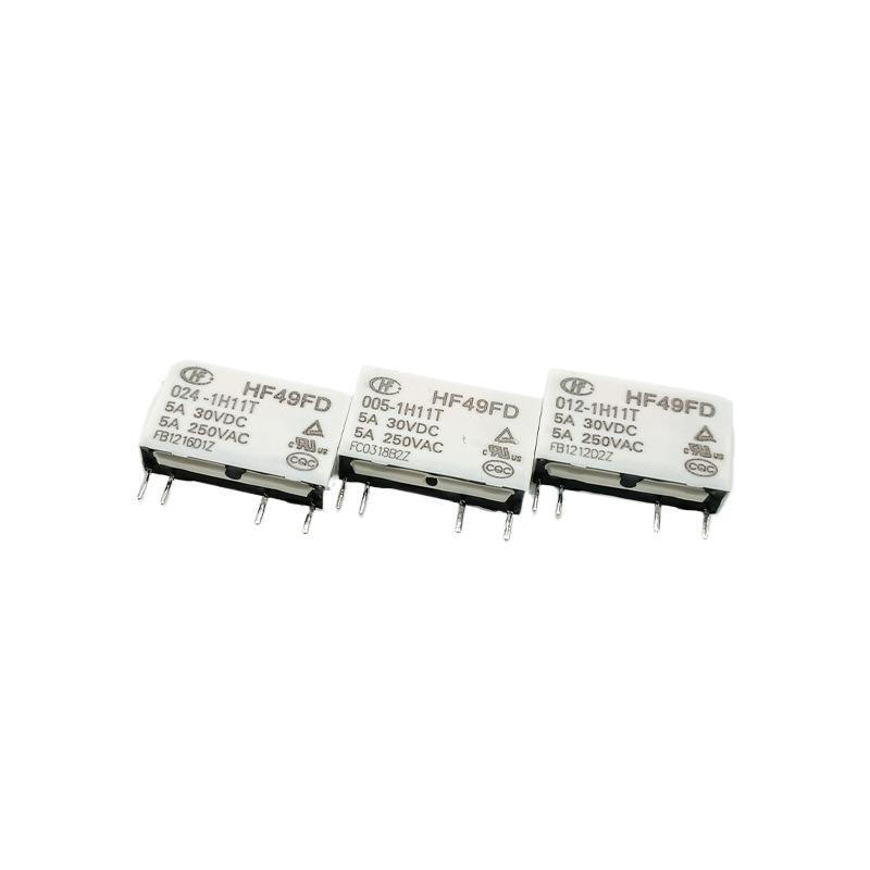 

HF49FD Power Relay 5A 4-Pin, 24V/5V DC, NO 012VDC