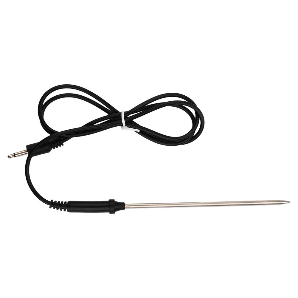 Food Meat Thermometer Probe Replacement Waterproof Temperature Probe Cooking Thermometer Probe Sensor Stainless Steel