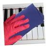 Ibasenice Musical Instrument Cleaning Cloth Made of Blue Double-sided Pile Material Is Suitable for a Wide Range of Musical Instruments Such As