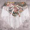 Wide Waistband Women's Paired Jeans Triangular Scarf Belt Bohemian Ethnic Style Decorative Skirt Waist Cinching Fart Curtain