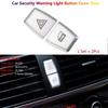 For BMW 5 X1 X5 X6 E70 E71 E84 E60 Car Warning Light Switch Button Cover Sticker