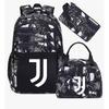 3-teiliges Schulrucksack-Set für Schüler Große Kapazität Oxford-Stoff Schultasche mit Schultergurt und Federmäppchen