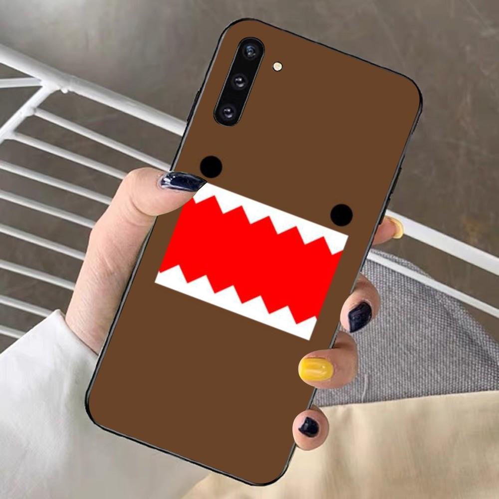 Cute Domo-kun Phone Case For Samsung Note 8 9 10 20 pro plus lite M 10 11 20 30 21 31 51 A 21 22 42 02 03
