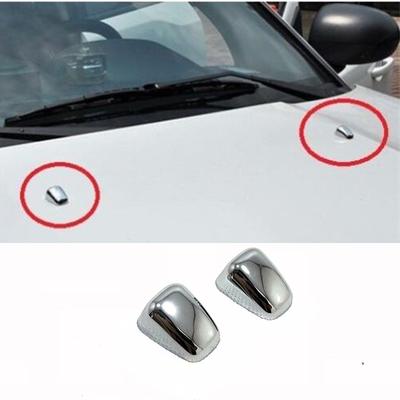 ABS chrom Ostřikovač čelního skla Krytky trysky Trim Kryt Auto Pro Jeep Grand Cherokee 2014-2018 Pro Dodge Journey Pro Fiat Freemont