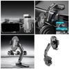 Space Saving Metal Dashboard Phone Mount With Adhesive Base 360 Adjustable Rotation For Car Truck Office 4-7 Inch Phones