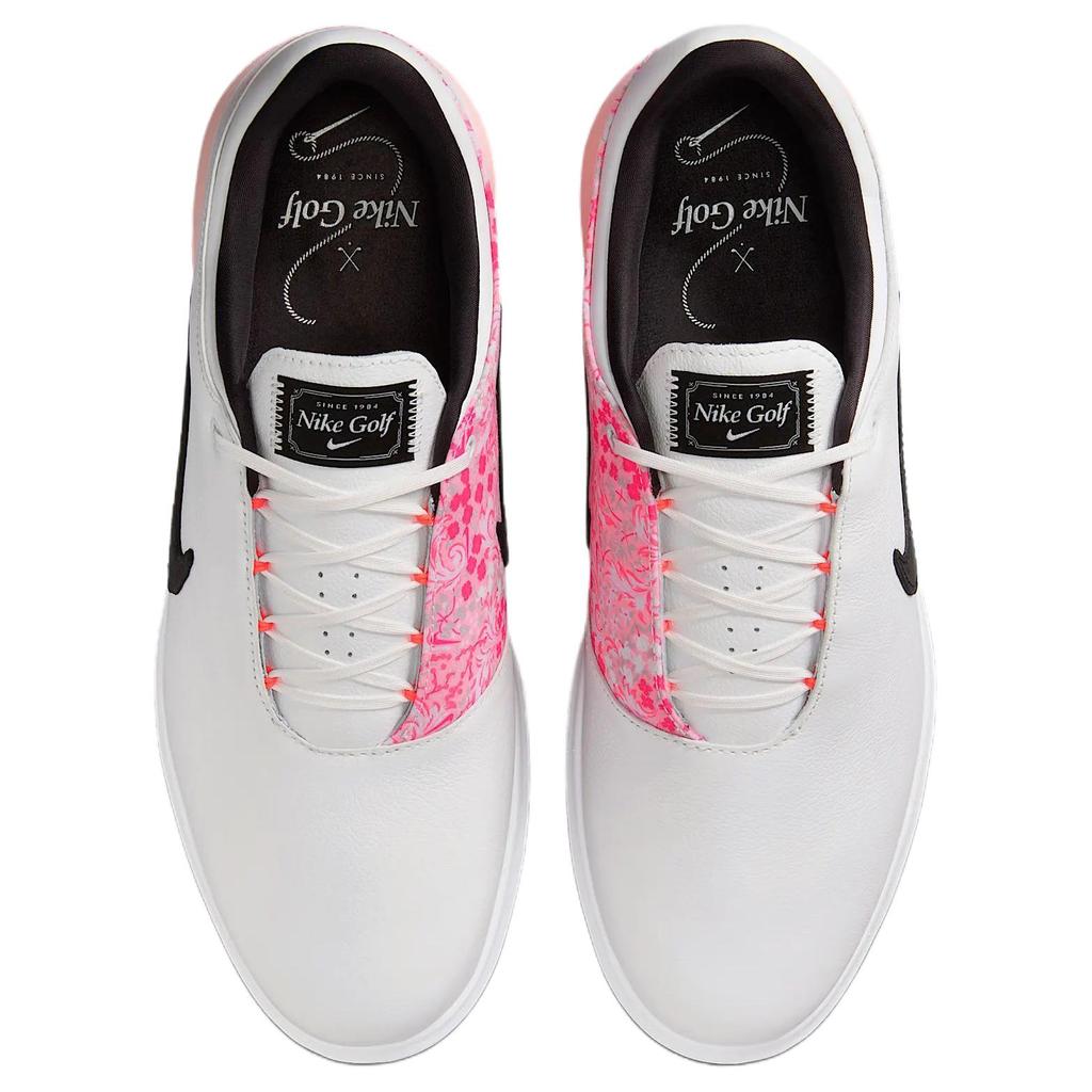 Nové golfové boty Nike Victory Tour 4 s nízkým svrškem, protiskluzové a odolné proti opotřebení, unisex, bílo-růžové HV4167-100