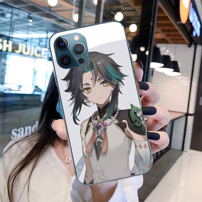 Genshin Impact Phone Case For Iphone 11 12 13 Pro Max 5s 6s 7 8 Plus X Xr Xs Max Se 2020 13 Mini Case Cover