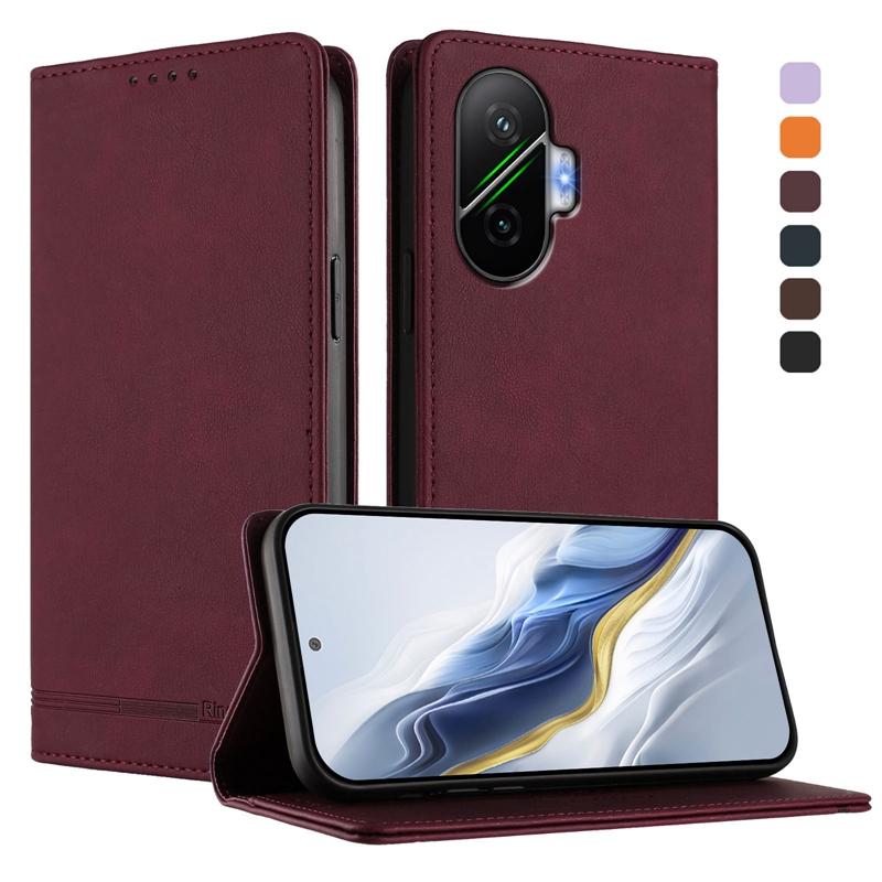 Poco F7 Case For Xiaomi Poco F7 Case Leather Magnetic Cover for Xiaomi PocoF7 Pro F 7 Ultra Phone Cases Luxury Wallet Bags Funda