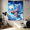 Dragon Ball Super Wall Tapestry Aesthetic Wall Hanging Printed Fabric Blanket Decorative Tapestries For Bedroom Living Room Home Decor