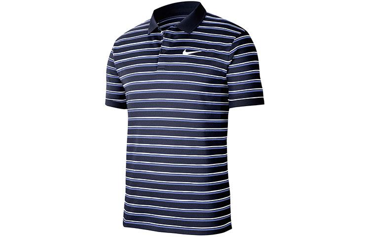 Nike T Shirts Men's Blue Crew Neck Moderate Straight Fit CI9155-451
