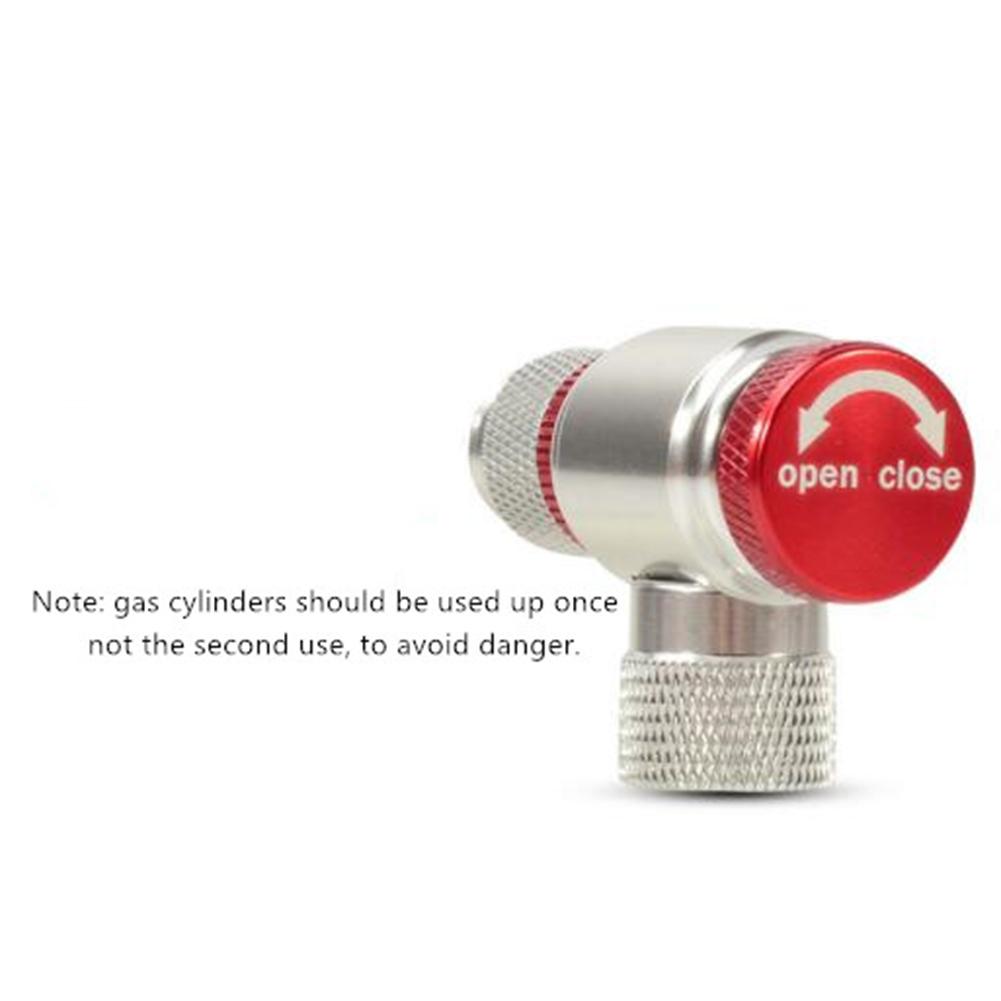 Bicycle Fast Inflatable Mini Mountain Road Bike Thickening Explosion-proof Portable CO2 Cylinder Pump