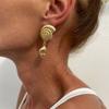 Conch Starfish Stud Earrings Scallop Starfish Pendant Earrings Charms Shell Drop Earrings  Party