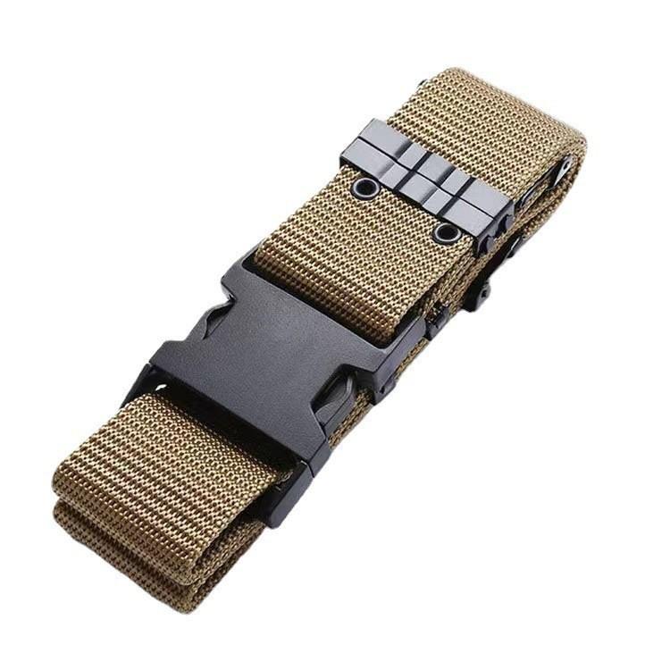 

American Style Military Tactical Belt – Outdoor & Security Workwear Adjustable Up to 125cm зелёный