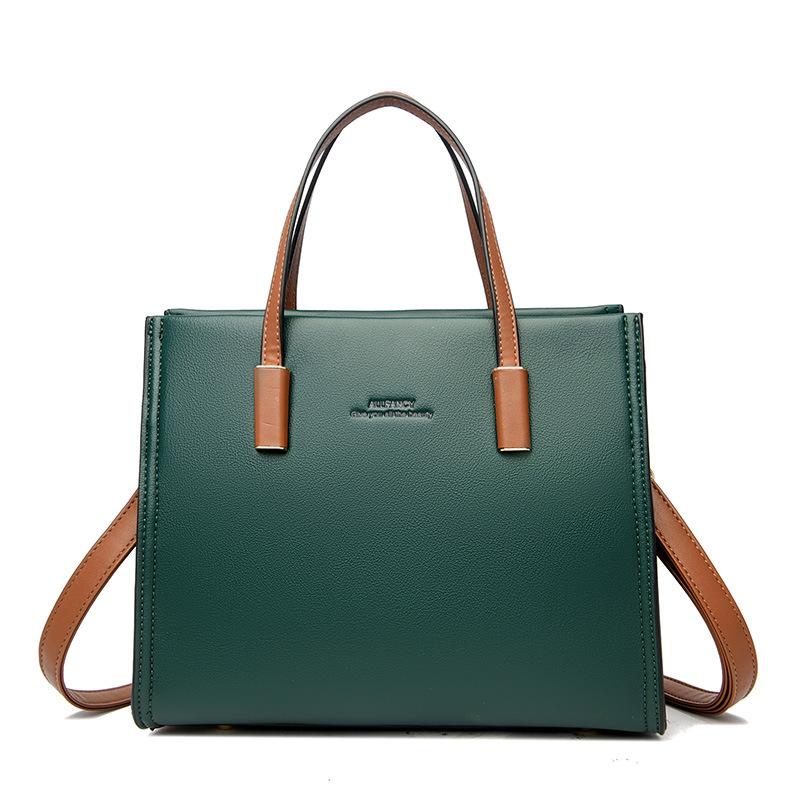 Style New Women's Handbag European and American Style Fashion Large Capacity Shoulder Messenger Bag