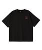 URBANAGE Peach Mode Oversized Short Sleeve Charcoal